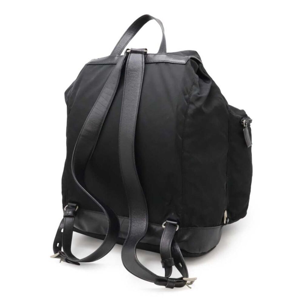 Prada Triangle Logo Nylon Backpack - image 2